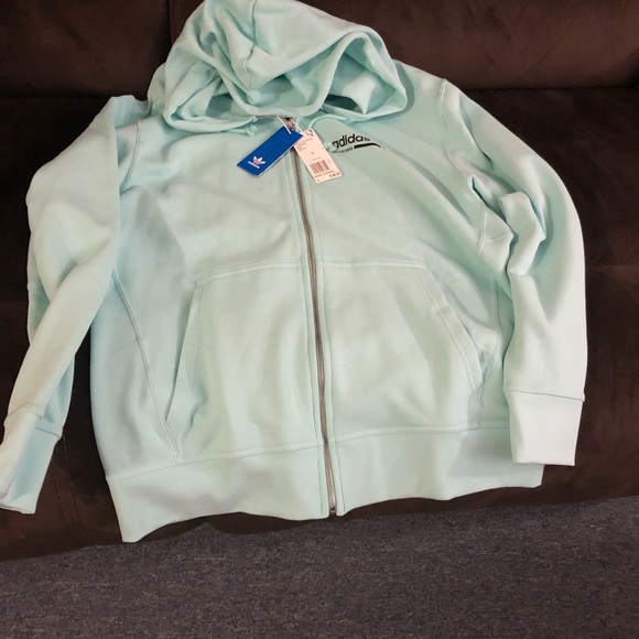 adidas kaval hoodie turquoise